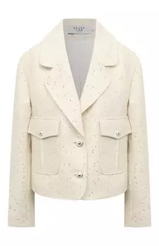 Твидовый жакет с отделкой пайетками Seven Lab