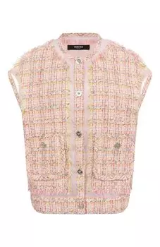 Твидовый жилет Versace