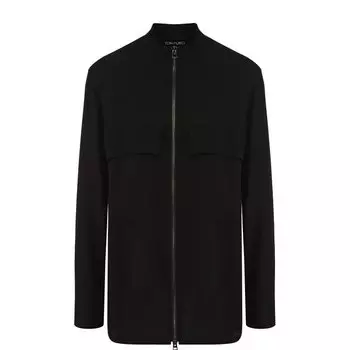 Удлиненный бомбер на молнии с воротником-стойкой Tom Ford