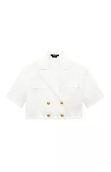 Укороченная блузка Balmain