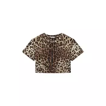 Укороченная футболка Dolce &amp; Gabbana
