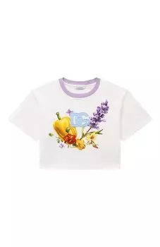 Укороченная футболка Dolce & Gabbana