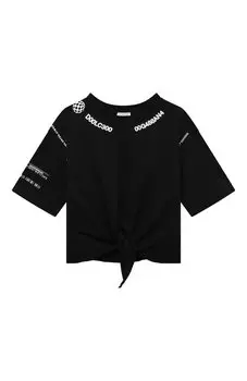 Укороченная футболка Dolce & Gabbana