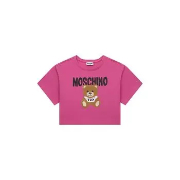 Укороченная футболка Moschino