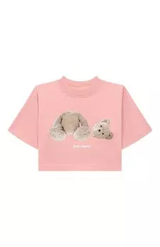 Укороченная футболка Palm Angels