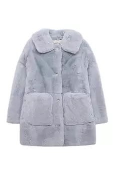 Шуба из меха кролика Yves Salomon Enfant