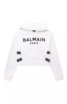 Укороченное худи Balmain