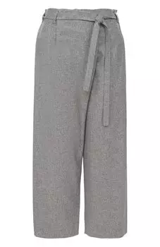 Укороченные кашемировые брюки с поясом Loro Piana