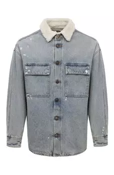 Утепленная джинсовая куртка Darkpark