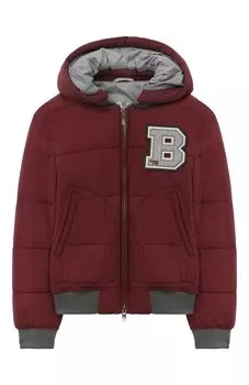 Утепленный бомбер Brunello Cucinelli