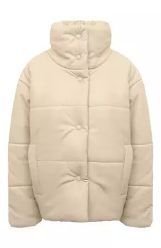 Утепленная куртка из экокожи Nanushka