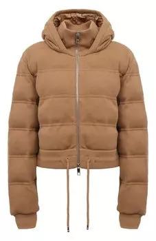 Утепленная куртка из хлопка и шерсти BOSS