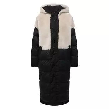 Утепленная куртка с меховой отделкой Shoreditch Ski Club