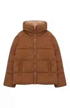 Утепленная куртка из вельвета Save the duck