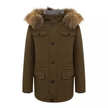 Утепленная парка Kiton