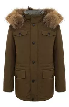 Утепленная парка Kiton