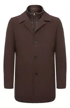 Утепленное пальто Herno