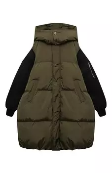 Утепленное пальто MM6