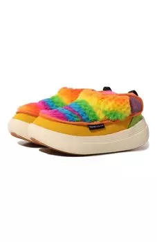 Утепленные ботинки Flower Mountain