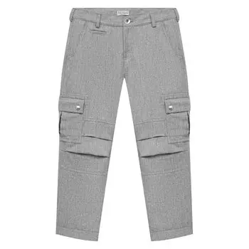 Шерстяные брюки Brunello Cucinelli