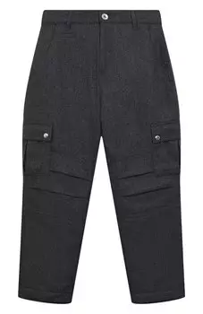 Утепленные брюки из шерсти Brunello Cucinelli