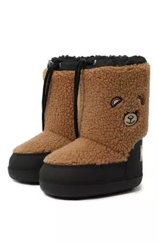 Утепленные сапоги Moschino