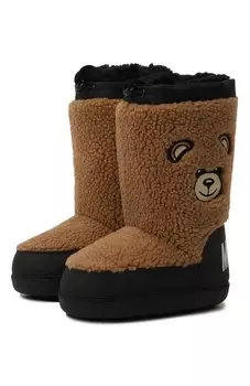 Утепленные сапоги Moschino