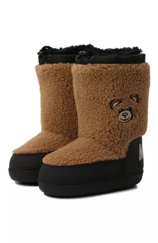 Утепленные сапоги Moschino