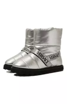 Утепленные сапоги Versace