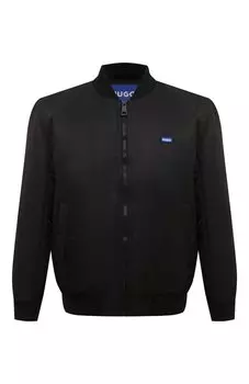 Утепленный бомбер HUGO Blue