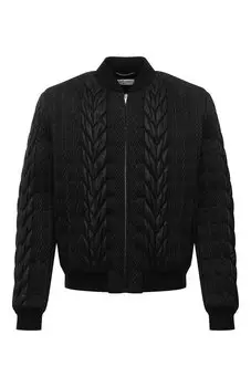 Утепленный бомбер Saint Laurent