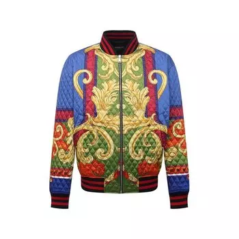 Утепленный бомбер Versace
