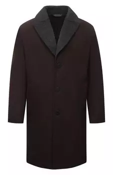 Утепленный плащ Brioni