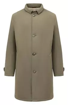 Утепленный плащ Brunello Cucinelli
