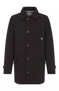 Утепленный плащ Brunello Cucinelli