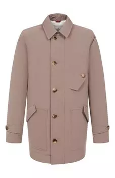 Утепленный плащ Brunello Cucinelli