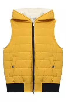 Утепленный жилет Brunello Cucinelli