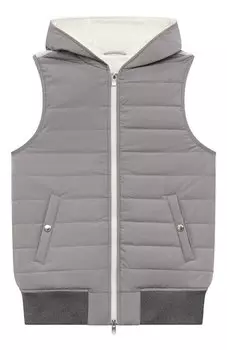 Утепленный жилет Brunello Cucinelli