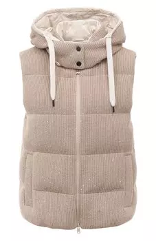 Утепленный жилет Brunello Cucinelli