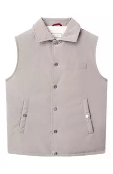Утепленный жилет Brunello Cucinelli