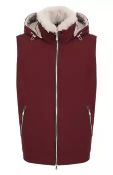 Утепленный жилет Brunello Cucinelli