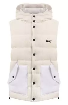 Утепленный жилет из вельвета KNT