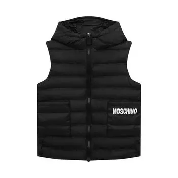 Утепленный жилет Moschino