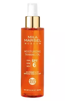Увлажняющее масло для тела с эффектом загара SPF 6 (150ml) MilaMarsel