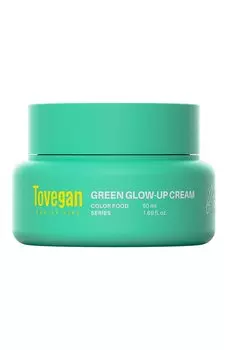 Увлажняющий крем для лица Green Glow-up Cream (50ml) Tovegan