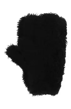 Варежки из шерсти и овчины Yves Salomon