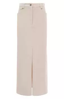 Вельветовая юбка Brunello Cucinelli