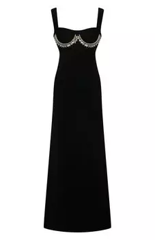 Вельветовое платье Giambattista Valli