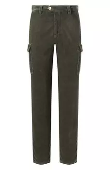 Вельветовые брюки-карго Brunello Cucinelli