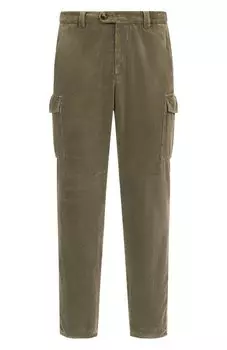 Вельветовые брюки-карго Brunello Cucinelli